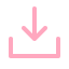 Pink download arrow